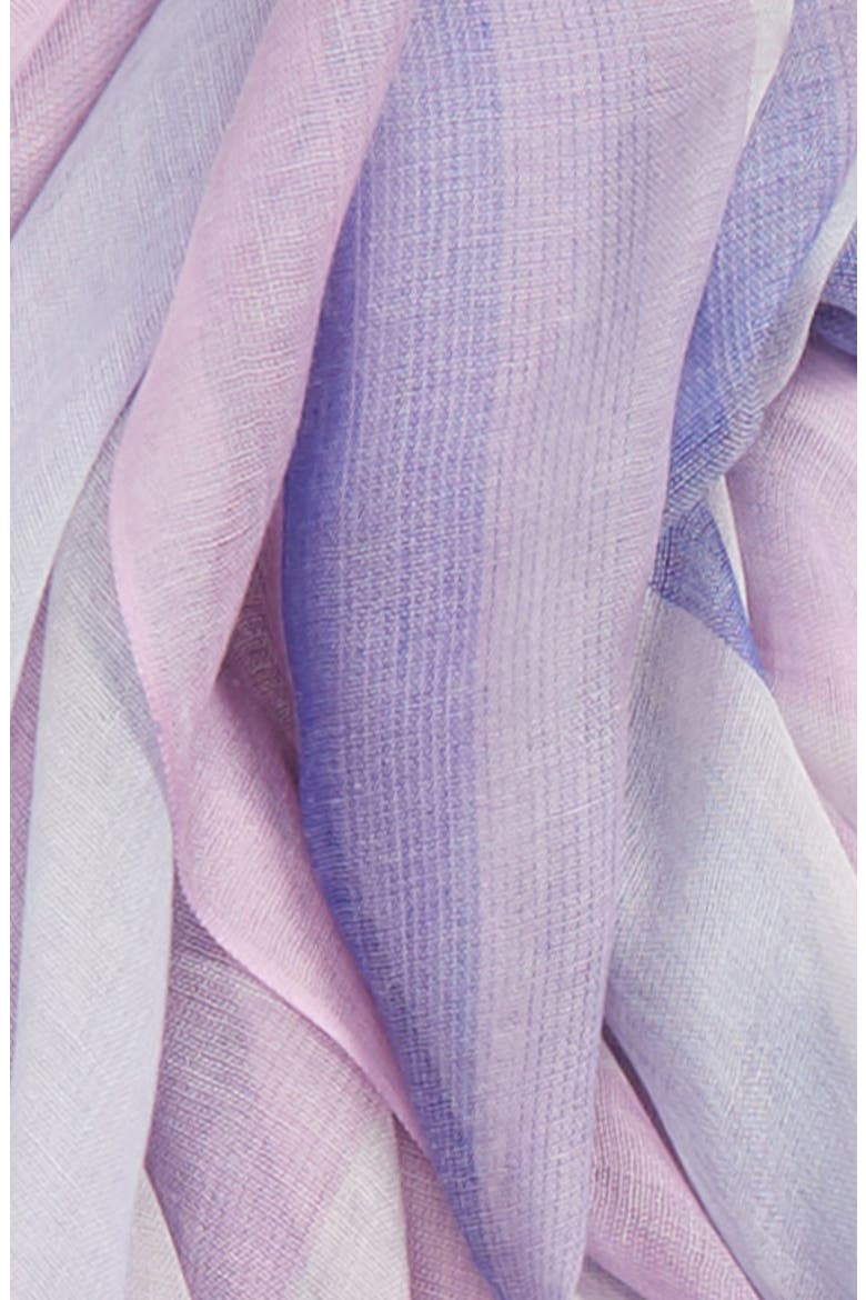 Yarn Dyed Stripe Wrap, Alternate, color, PURPLE COMBO UNICORN STRIPE