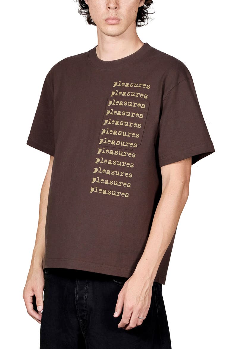 Slip Heavyweight Cotton T-Shirt, Alternate, color, BROWN