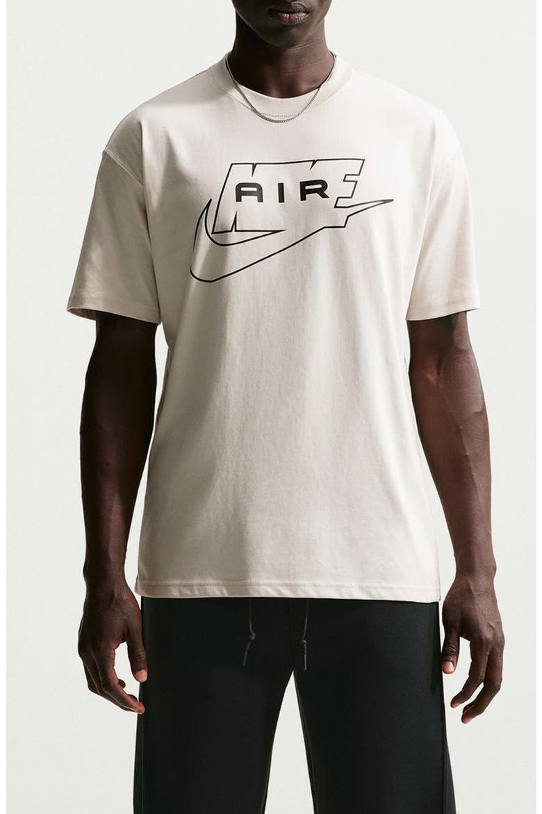Sportswear Cotton Graphic T-Shirt, Main, color, LIGHT BONE