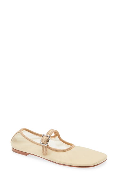 Sandy Liang Mesh Mary Jane Flat