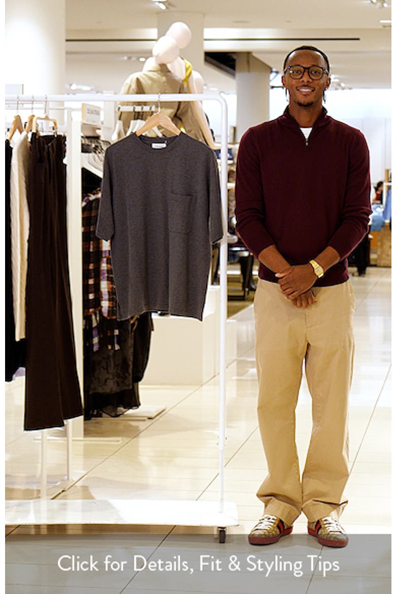 Relaxed Pima Cotton Pocket T-Shirt video