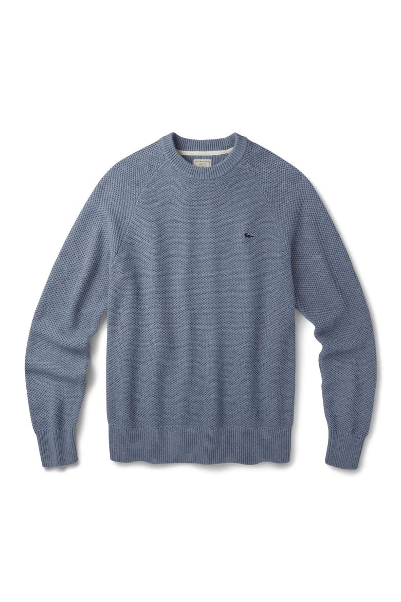 Norton Textured Crew Neck Jumper, Alternate, color, Pale Blue