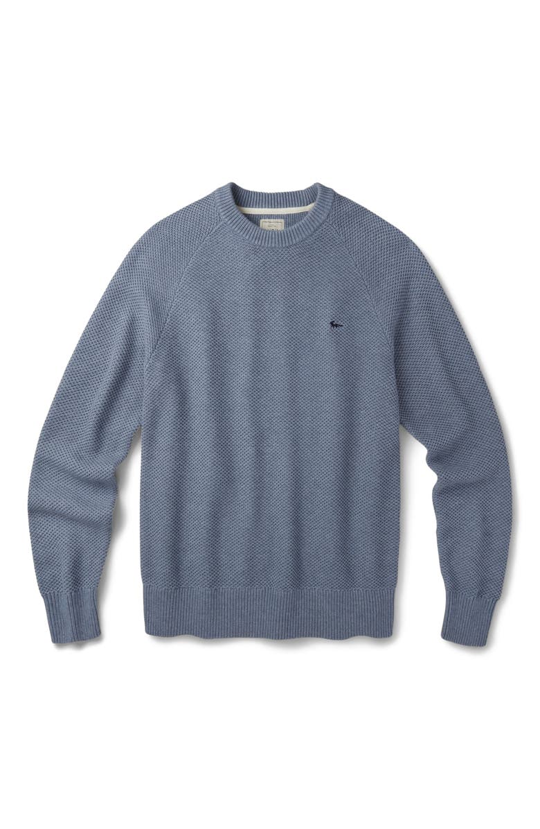 Aubin Norton Textured Crew Neck Jumper, Alternate, color, Pale Blue
