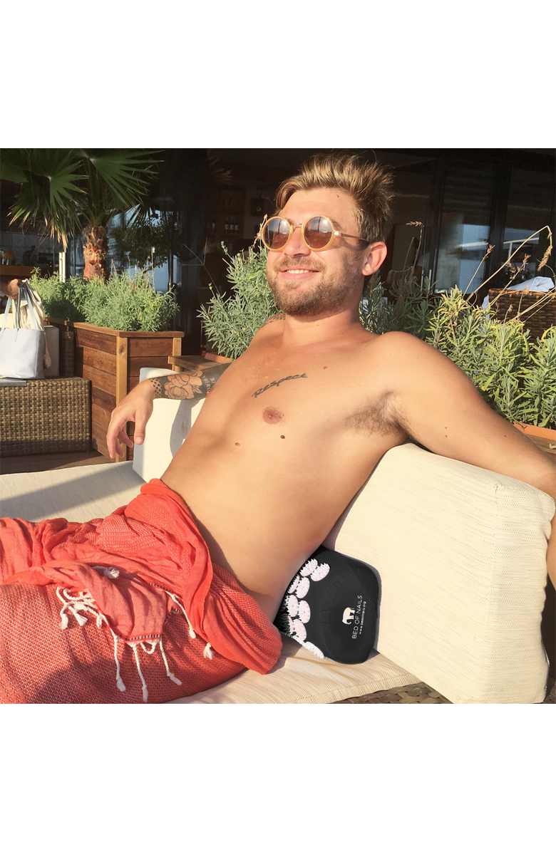 BED OF NAILS Bon Original Premium Acupressure Pillow, Alternate, color, Jet Black