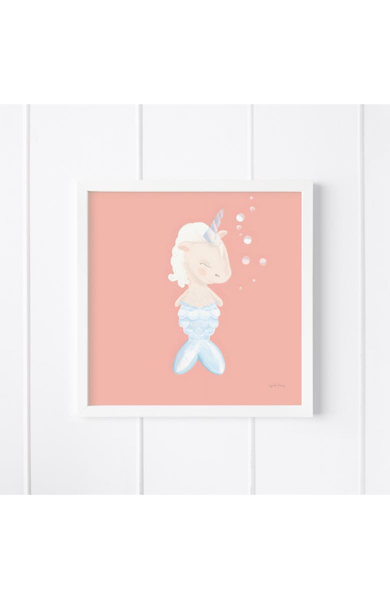 Ramus & Co Unimermaid Museum Quality 8" x 8" Art Print, Main, color, Multicolored