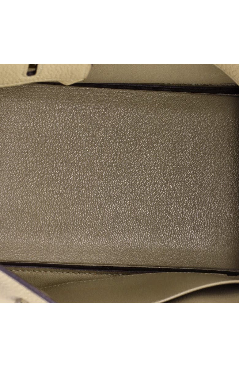 Pre-Owned Hermes Birkin Handbag Light Togo with Palladium Hardware 25, Alternate, color, Beige Marfa