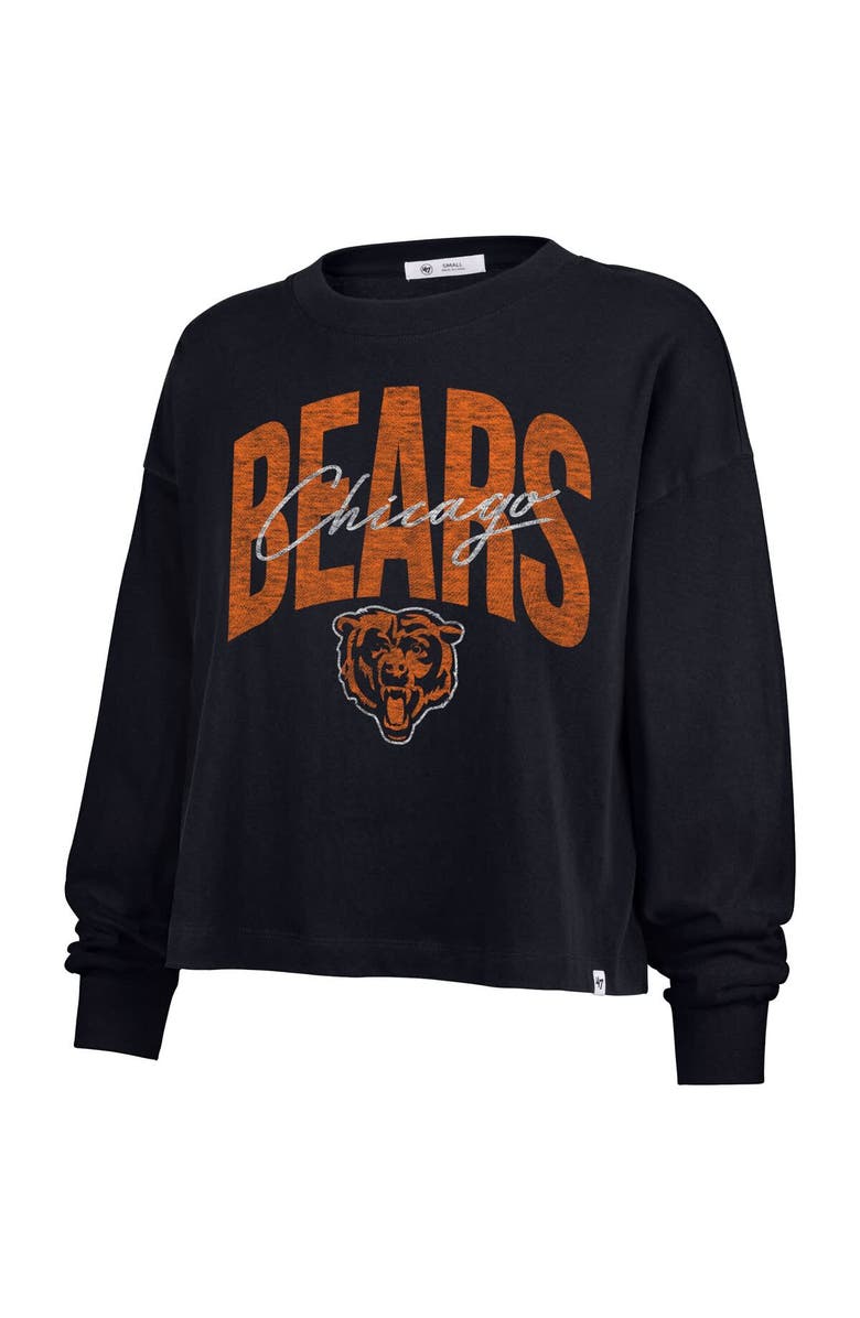 '47 Women's '47 Navy Chicago Bears Muse Sydney Long Sleeve T-Shirt, Alternate, color, Navy