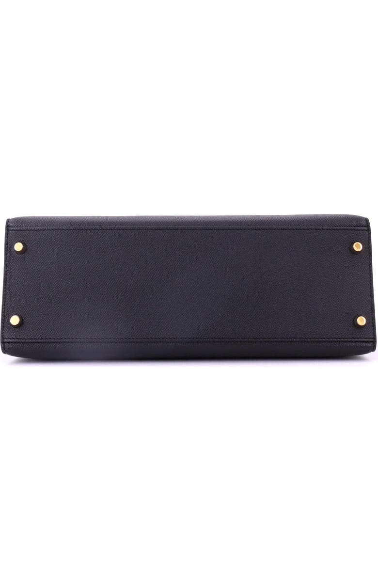 Pre-Owned Hermes Kelly Handbag Black Epsom with Gold Hardware 32, Alternate, color, Noir