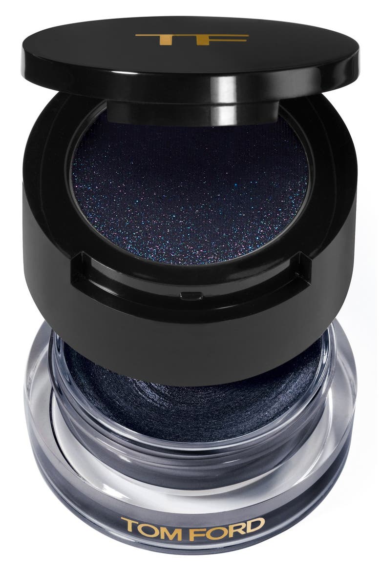 'Noir' Cream & Powder Eye Color Duo, Main, color, NIGHT SKY
