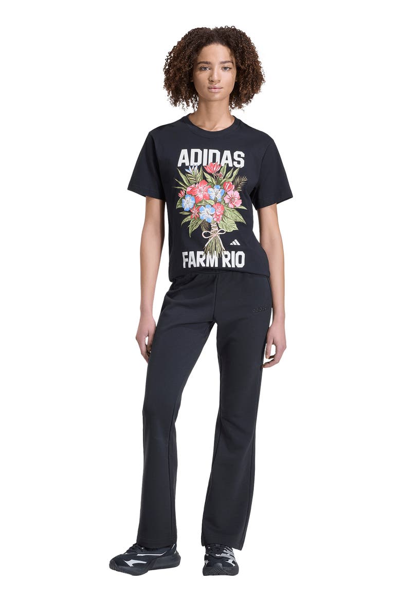x FARM Rio Graphic T-Shirt, Alternate, color, BLACK/CREAM WHITE/MULTICOLOR