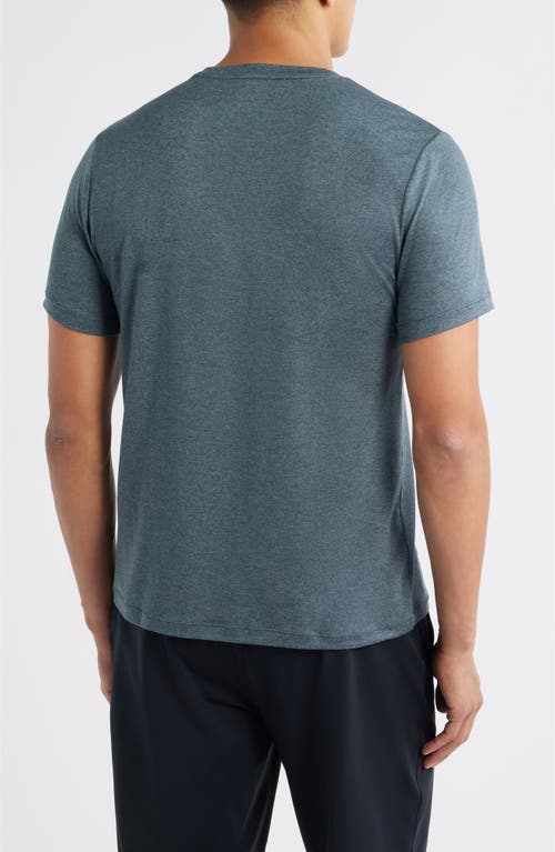 Zella Dynamic Crewneck T-shirt In Blue