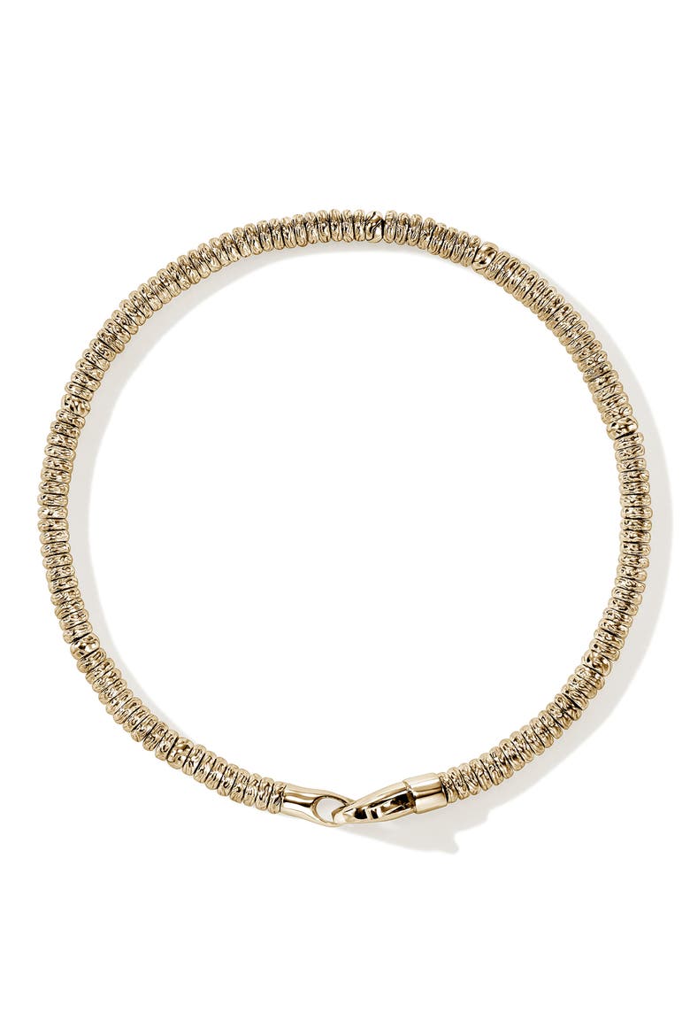 Heishi 14k Gold Bracelet, Alternate, color, GOLD