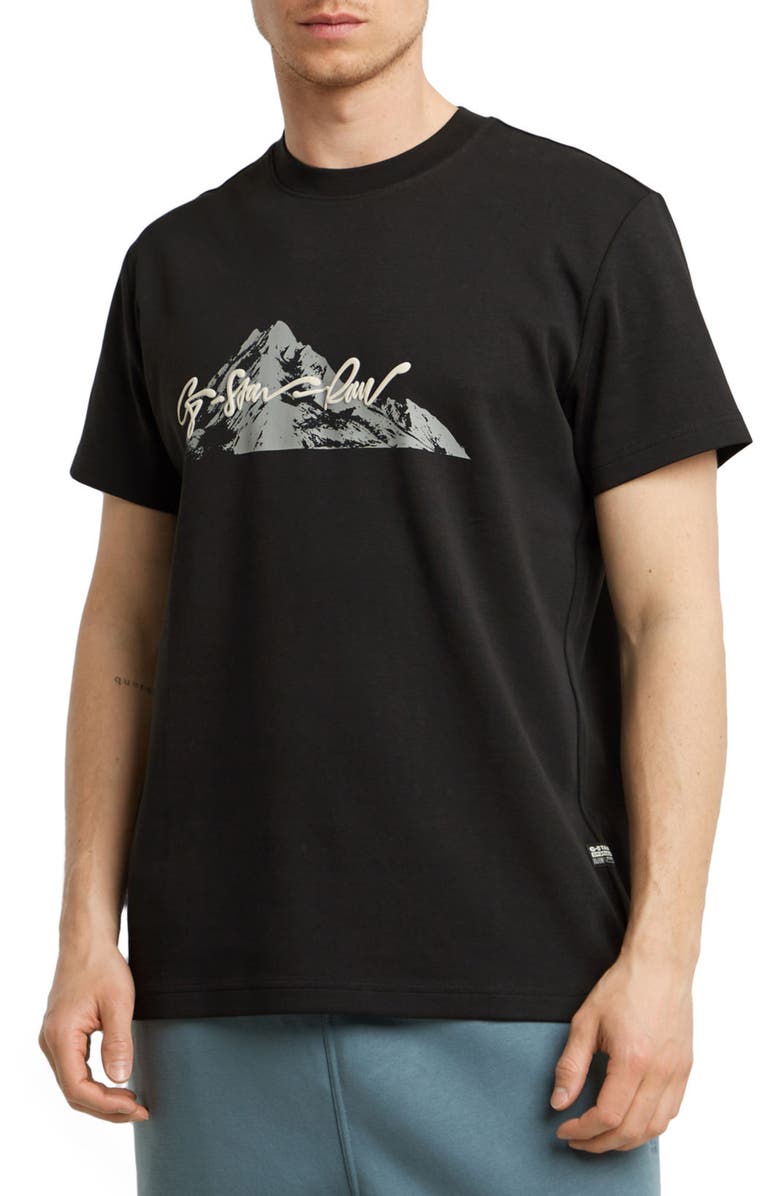 G-STAR Summit Organic Cotton Graphic T-Shirt, Main, color, 