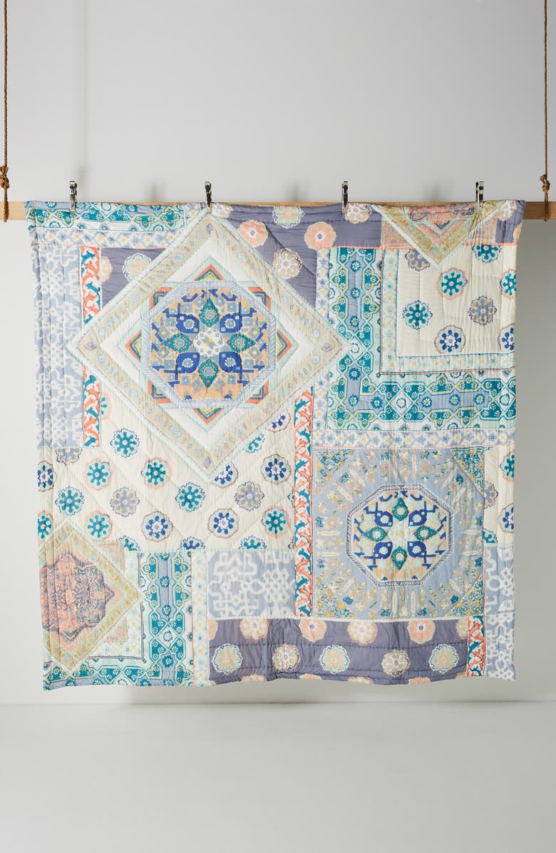 Anthropologie Home Ponsonby Reversible Quilt, Alternate, color,