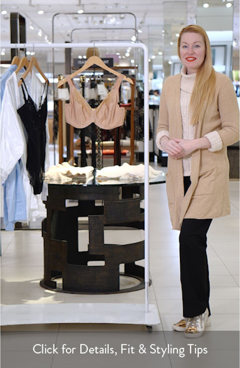 Bliss Underwire Stretch Side Support Bra, sales video thumbnail