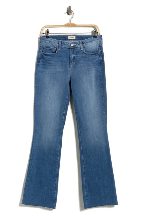 Sneeki Low Rise Raw Hem Straight Leg Jeans