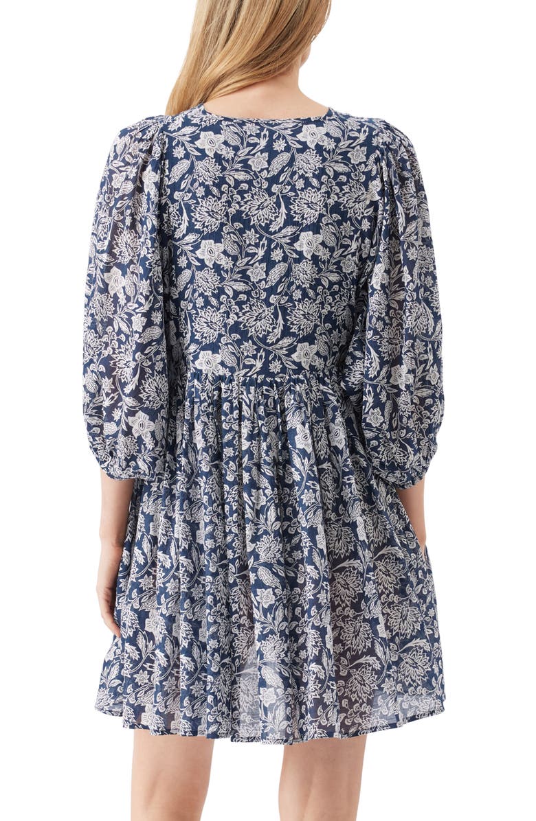 Ripe Maternity Cali Nursing Dress, Alternate, color, Ink / White