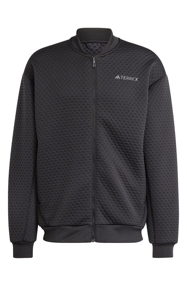 adidas Xploric Sweater Jacket, Alternate, color, Black