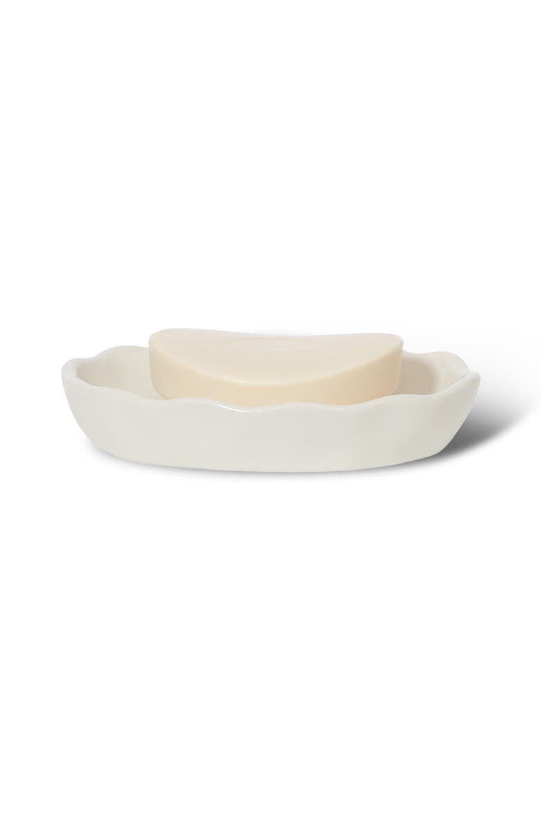 ROSELLI TRADING COMPANY Porcelain Soap Dish, Alternate, color, 