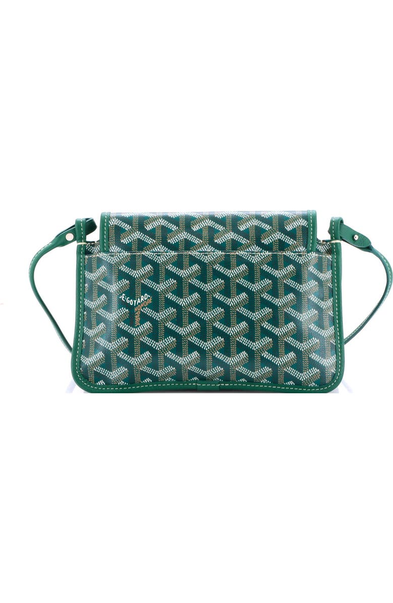 Pre-Owned Goyard Plumet Clutch Wallet Coated Canvas, Alternate, color, Green