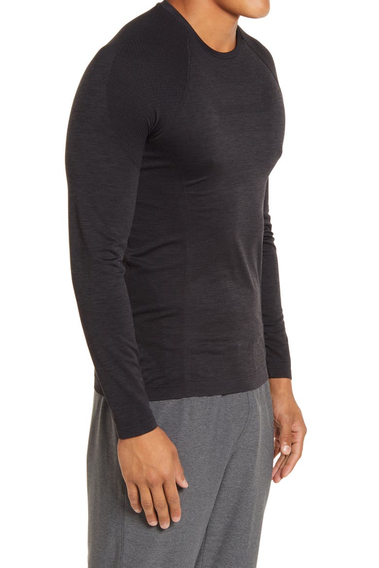 Conquer Performance T-Shirt, Alternate, color, BLACK