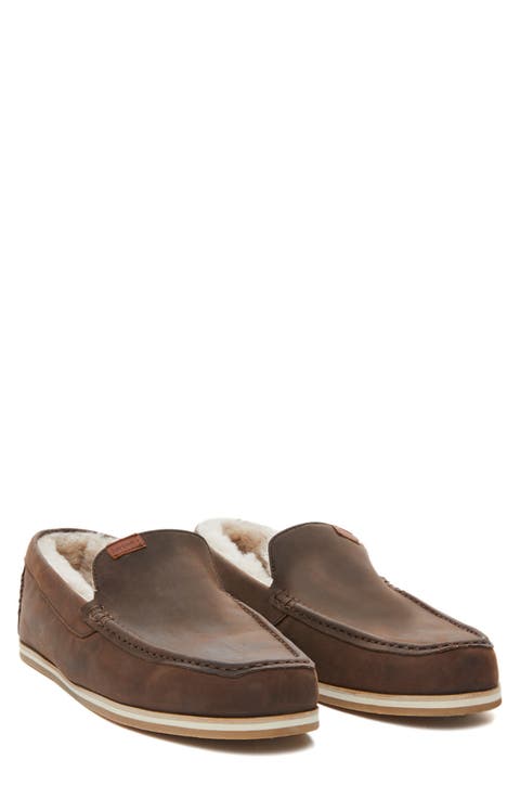 Hacienda LX Genuine Shearling Lined Slipper (Men)