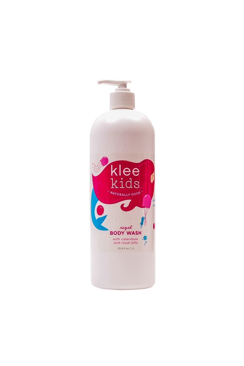 Kids' Regal Body Wash with Calendula and Royal Jelly, Main, color, White