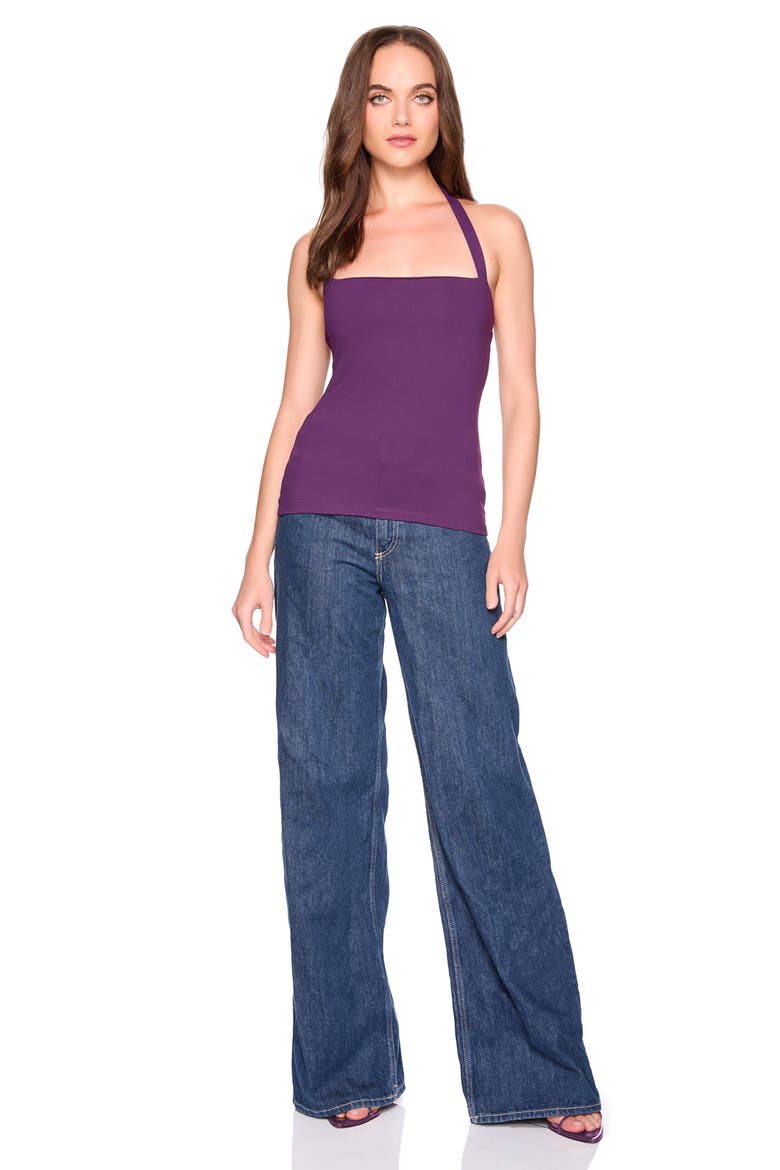 Square Halter Top, Alternate, color, GALAXY