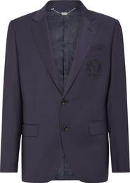 BILLIONAIRE Blazer Embroidered Logo Men