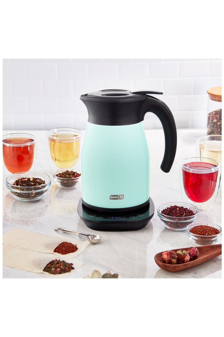 Insulated Electric Kettle, Alternate, color, MATTE AQUA