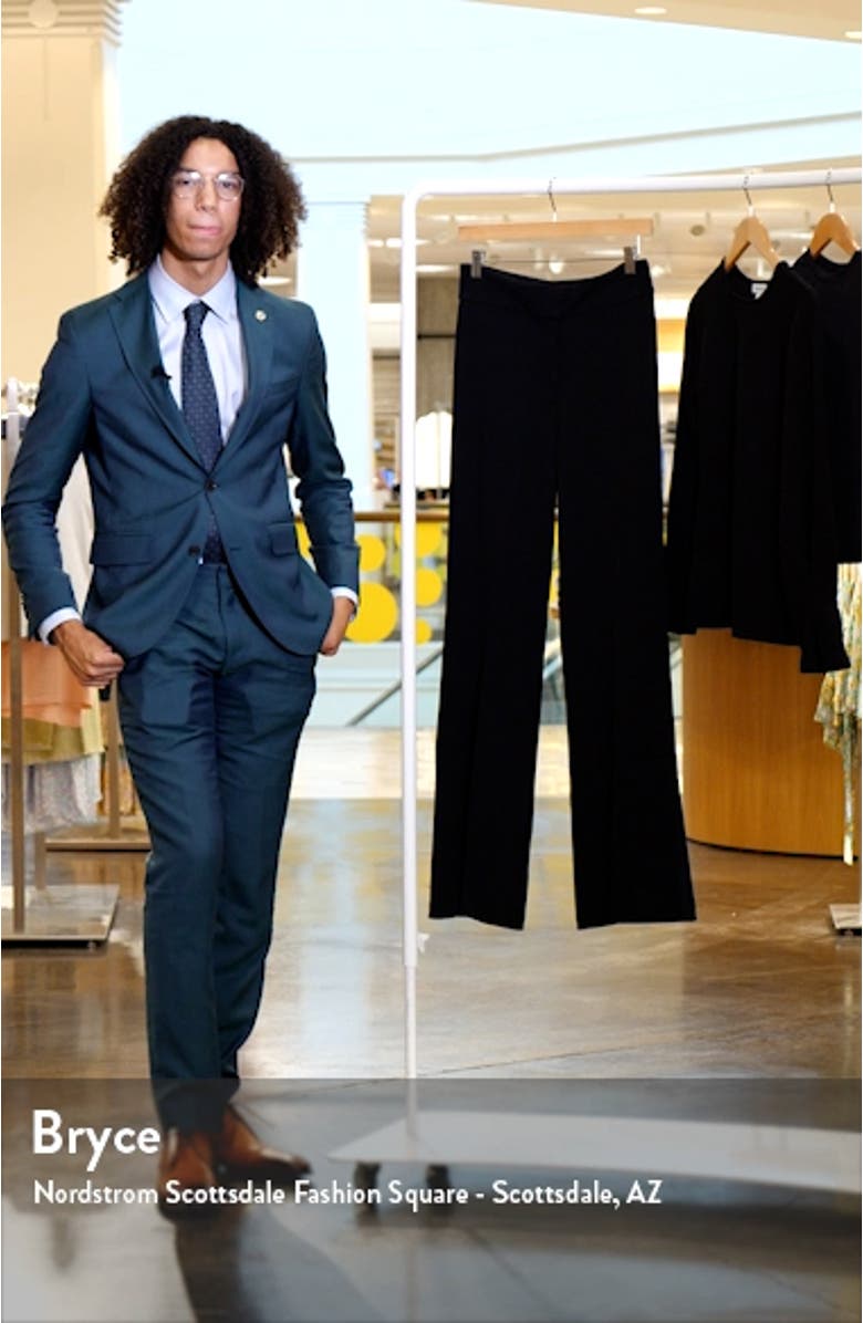 Flare Hem Ponte Pants, sales video thumbnail