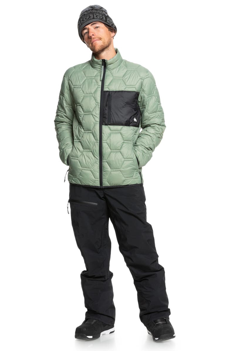 Quiksilver Mission Gore-Tex<sup>®</sup> Waterproof WarmFlight<sup>®</sup> Insulated Recycled Polyester Snow Pants, Alternate, color, 