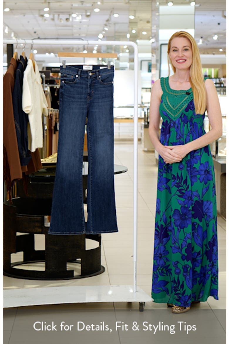 The Icon High Waist Flare Jeans video