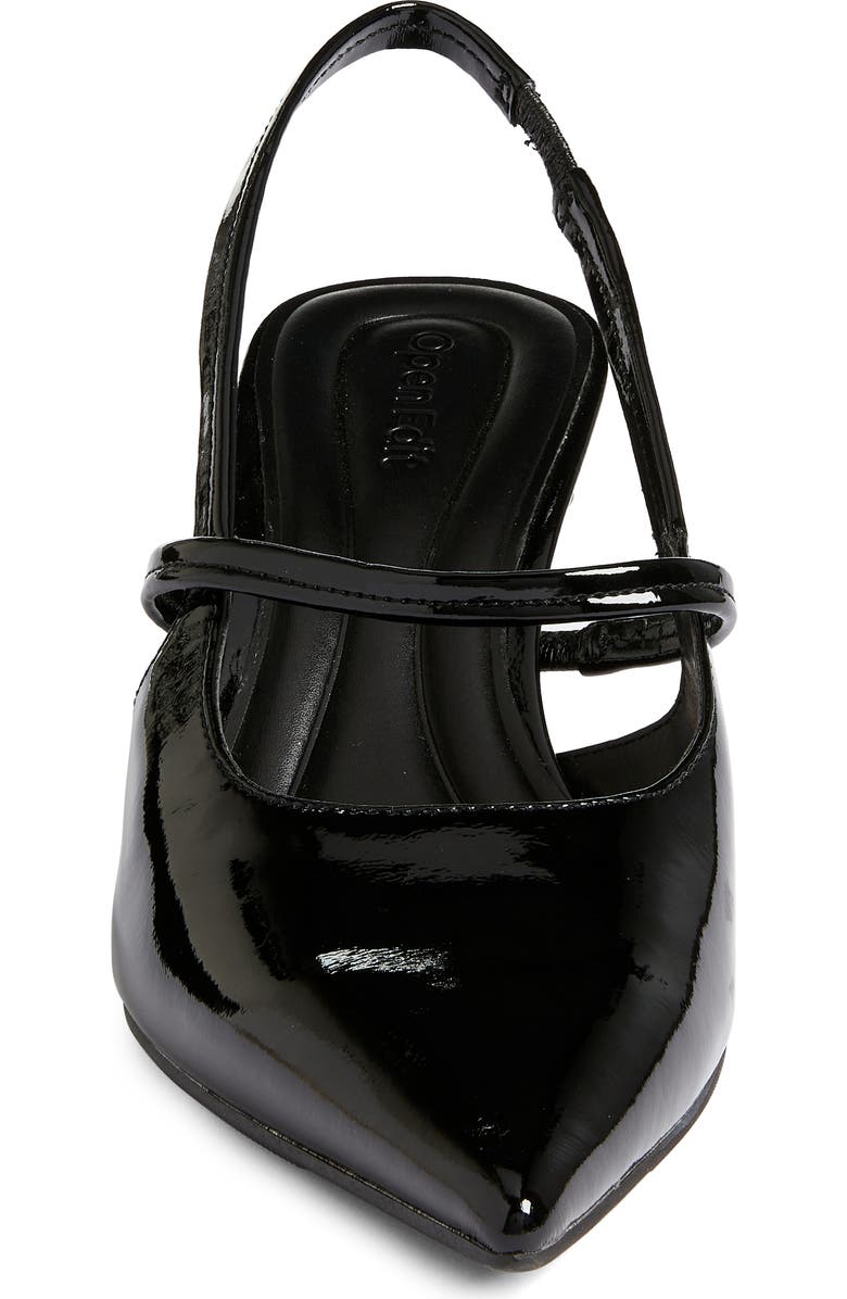 Open Edit Sophia Pointed Toe Slingback Pump, Alternate, color,