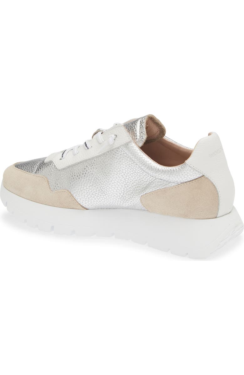 Wonders Platform Sneaker, Alternate, color, Plata/ Aura