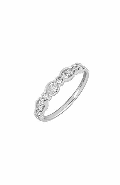 Liora 18k Gold Diamond Stackable Ring