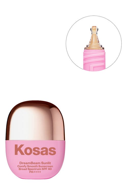 Kosas Dreambeam Comfy Smooth Sunscreen Broad Spectrum Spf 40 Sunlit In Sunlit - Mini