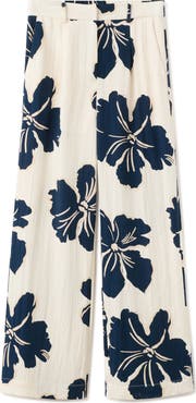 MANGO Placed Floral Pants