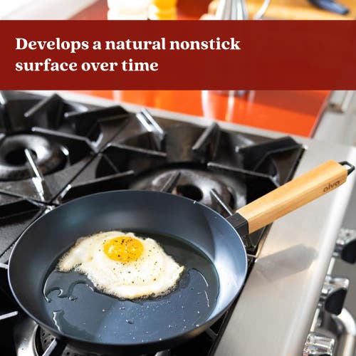 Alva Forest 8in Carbon Steel Frying Pan