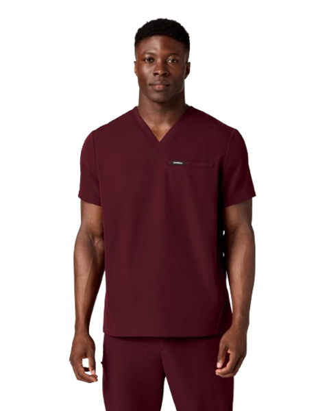 Platt Men's 3-Pocket Classic V-Neck Scrub Top