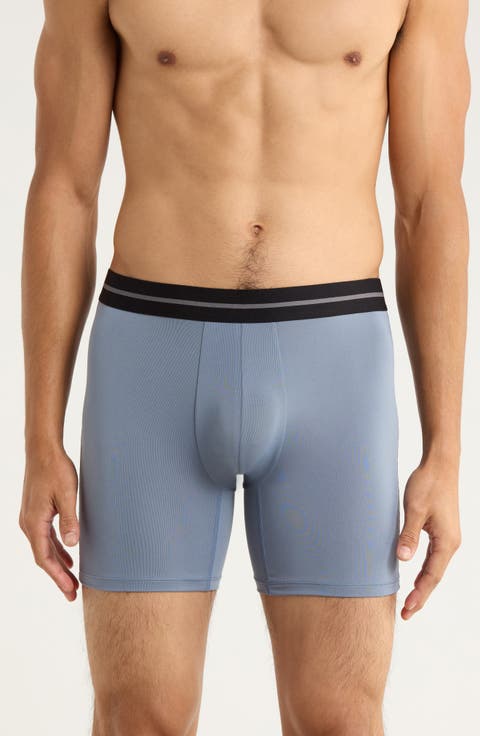 4-Pack Microfiber Boxer Briefs