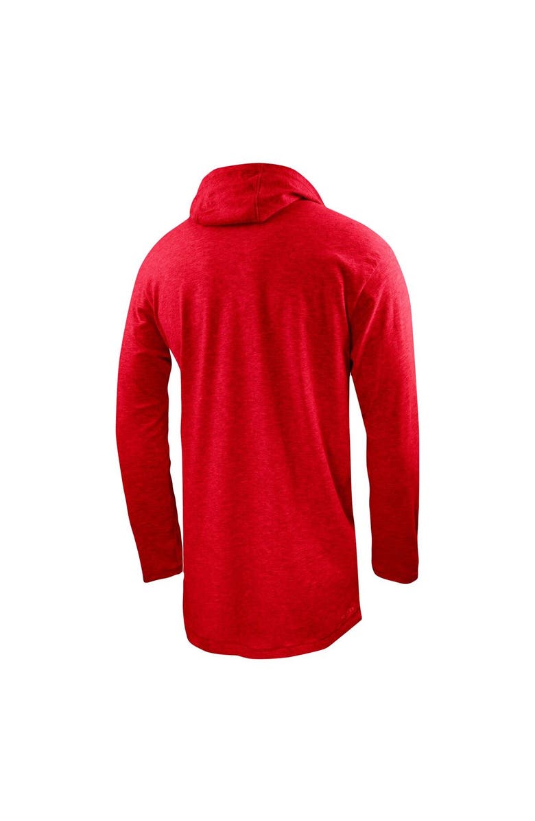 Nike Men's Nike Red Georgia Bulldogs Football Long Sleeve Hoodie T-Shirt, Alternate, color, 
