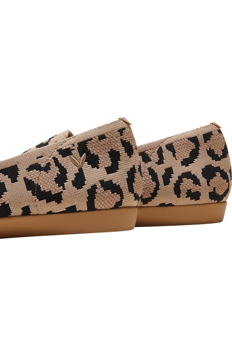 VIVAIA Water-Repellent Square-Toe Loafers, Main, color, Dark Leopard