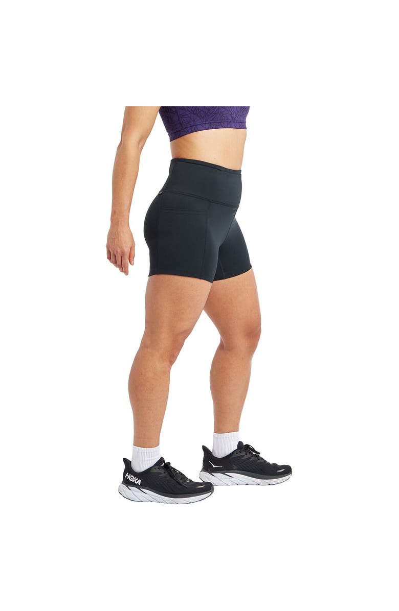 Oiselle Pockito 4In Short - Women's, Alternate, color, Black