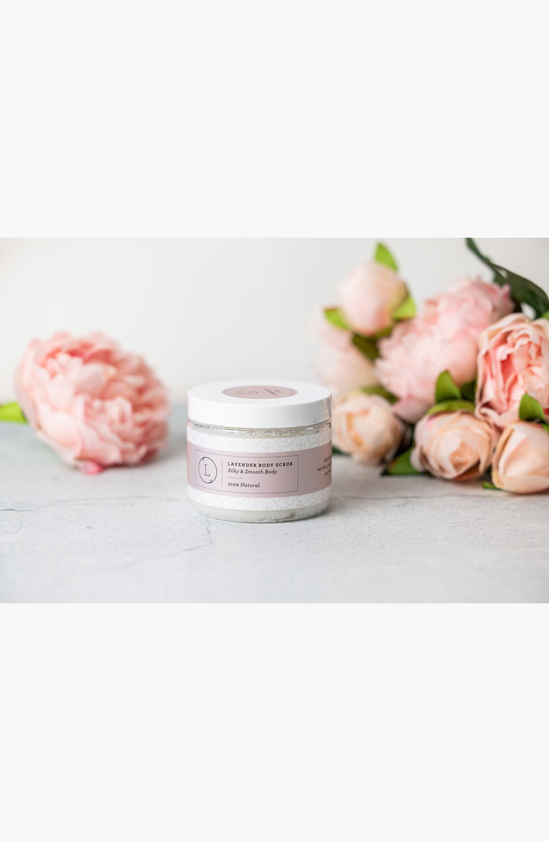 Lizush CBD Lavender Body Scrub, Alternate, color, NO COLOR