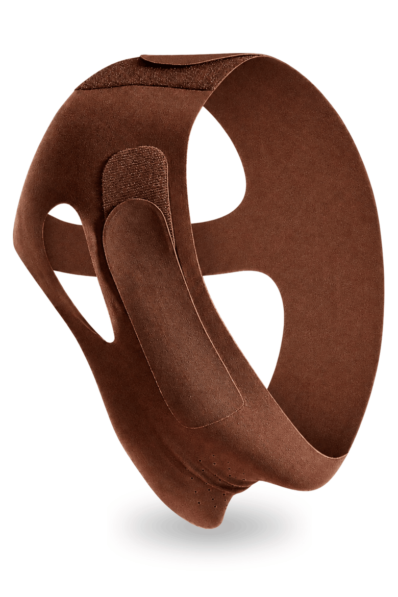 Snatched Jaw Strap, Alternate, color, Brown