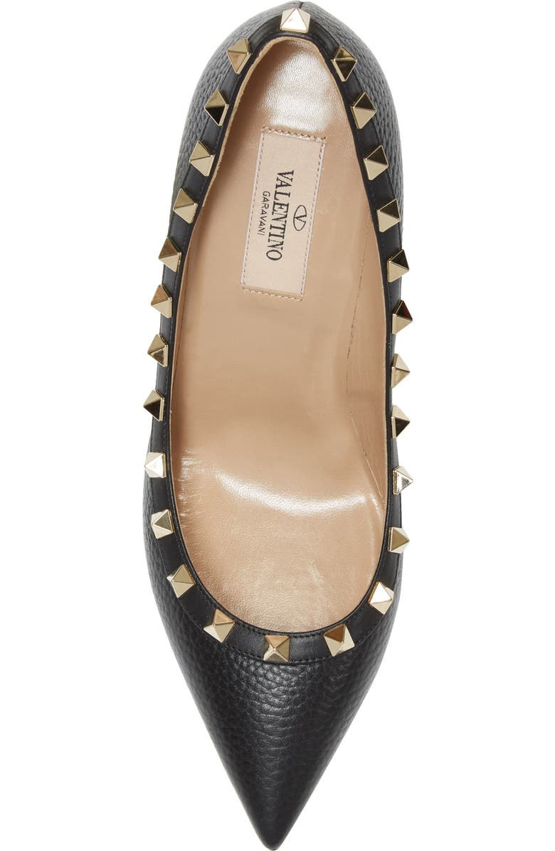 Valentino Garavani Rockstud Pointed Toe Pump, Alternate, color,