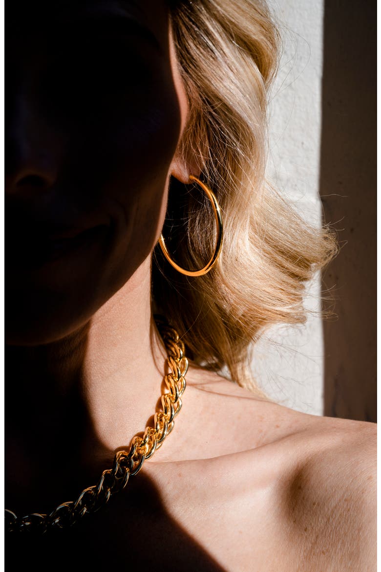 Braided Chain Necklace, Alternate, color, 14K GOLD