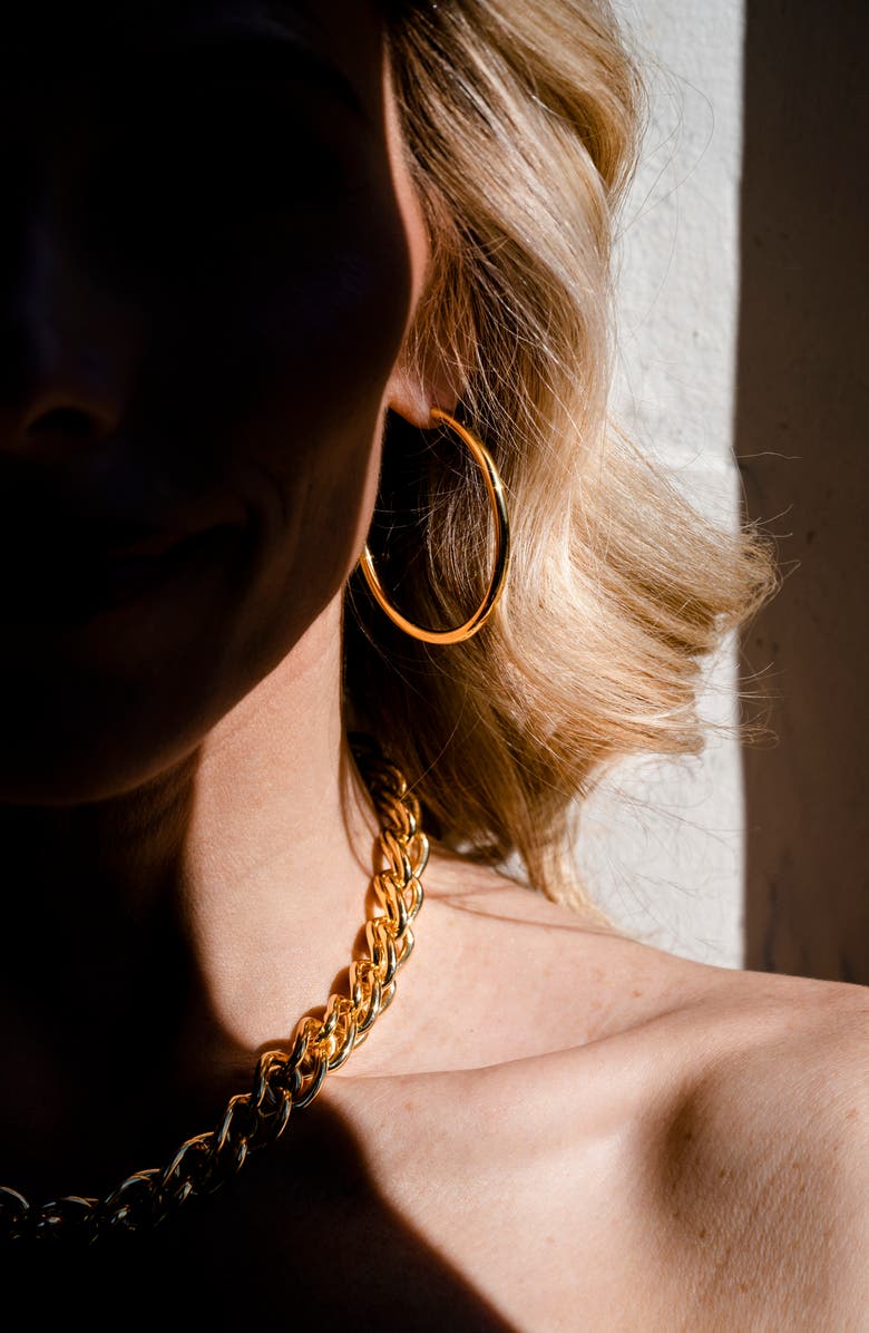 CHRISTINA CARUSO Braided Chain Necklace, Alternate, color, 14K Gold