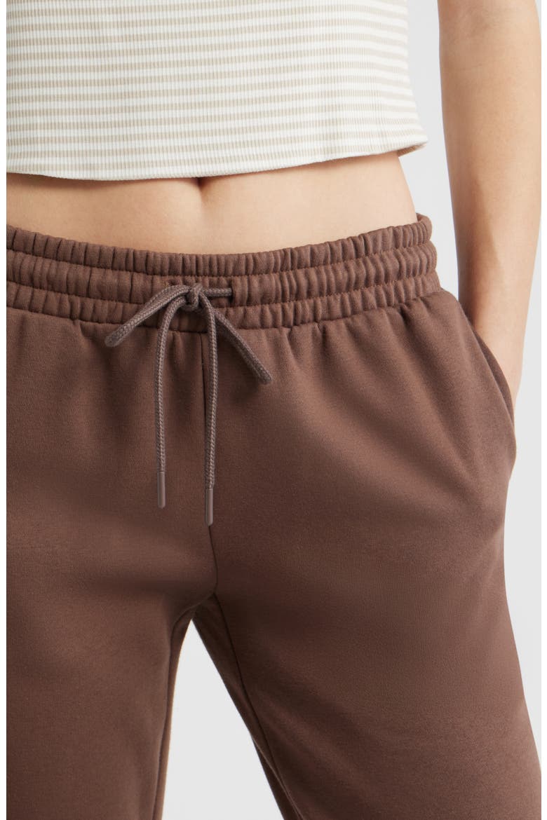 Baggy Flare Leg Sweatpants, Alternate, color, BROWN QUARTZ